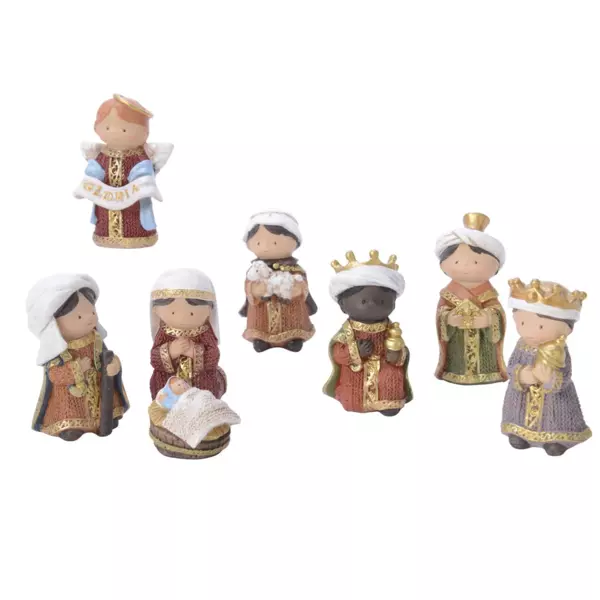 De 8 kerstfiguren van Benoit