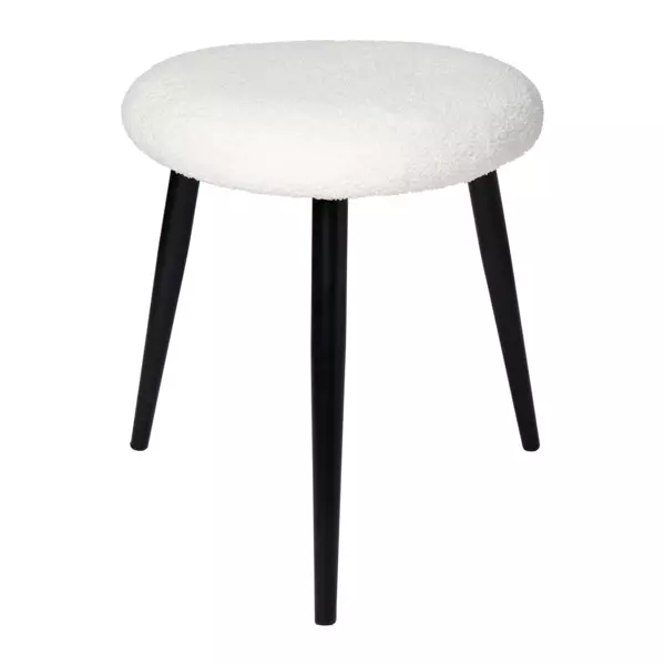 Tabouret enfant Bouclette Blanc
