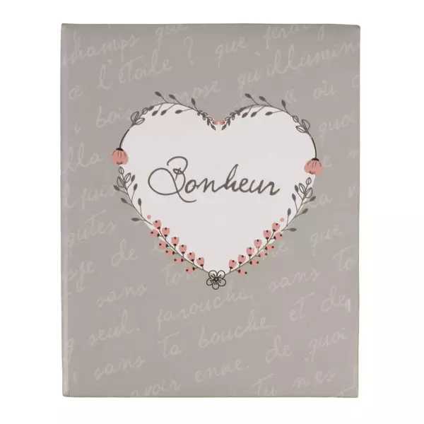 Fotoalbum 100 Fotos C�ur Grau