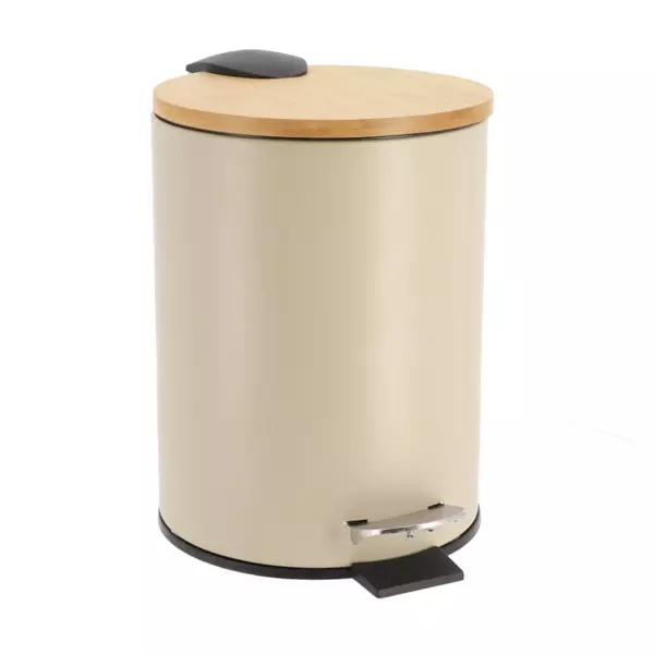 Treteimer mit Absenkautomatik Timeless Taupe