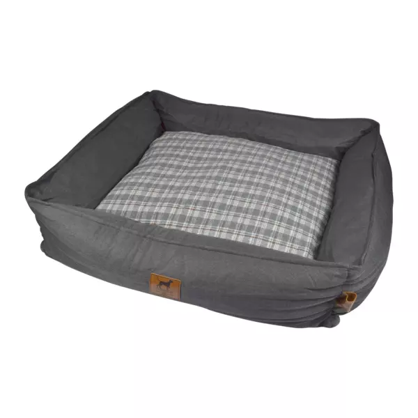 Cesta rettagolare per cane e gatto H�ritage L75 cm Grigio