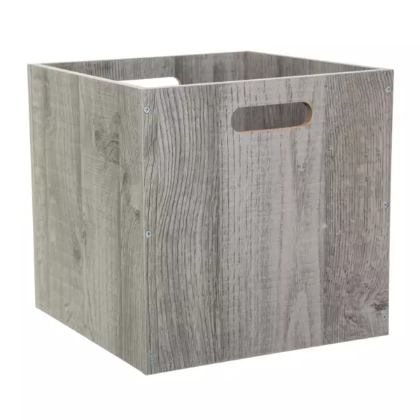 Opbergbox (31 x 31 x 31 cm) Mano Grijs