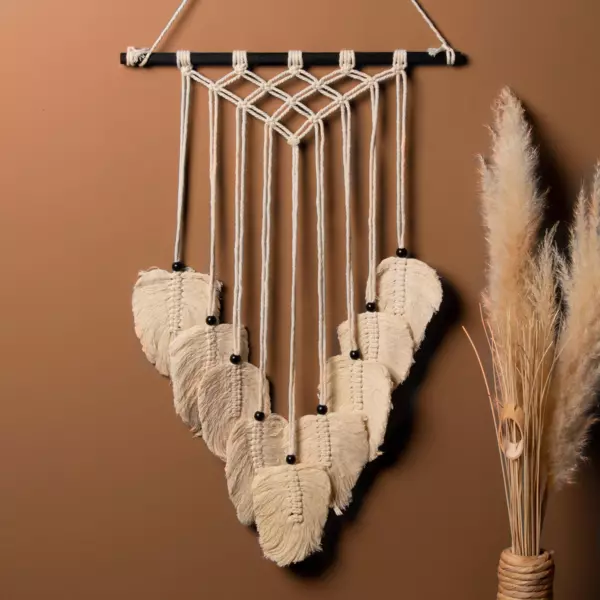 Wanddekoration Safari Helles Beige