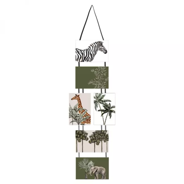 P�le-M�le 6 photos HV (H80 cm) Message Noir