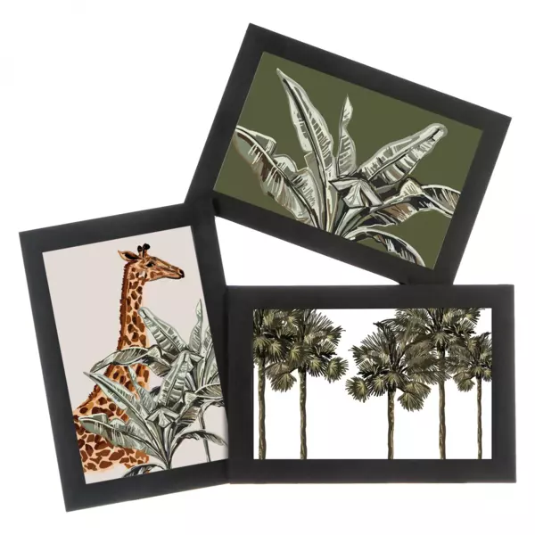 Fotolijst voor 3 foto's (10 x 15) Follow your dreams Zwart