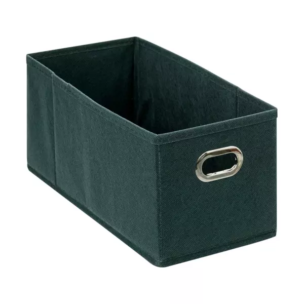 Opbergbox (15 x 31 cm) Helena Petrol blauw