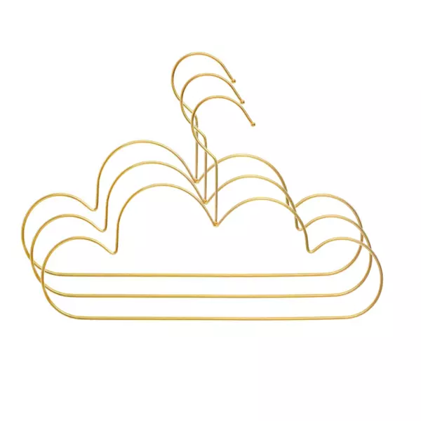 Set di 3 grucce Cloud Oro
