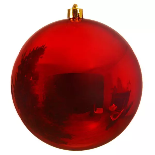 Bola de Navidad (D140 mm) Alpine Rojo