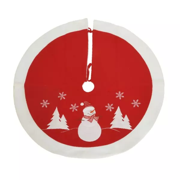 Runde Weihnachtsbaumdecke Marco