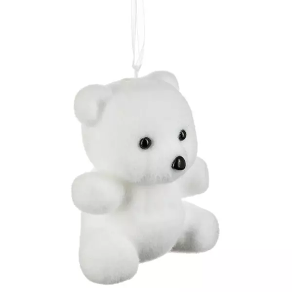 Polarbj�rn til oph�ngning (H13 cm) Cannelito Hvid