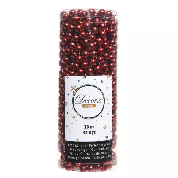 Guirnalda perla Alpine Rojo