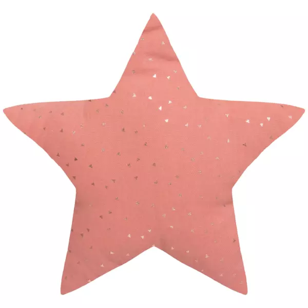 Stern-Kissen Kinder Berlingot Rosa