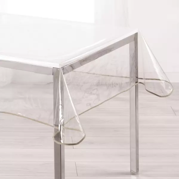 Tafelzeil rechthoekig transparant (L240 cm) Garden Taupe