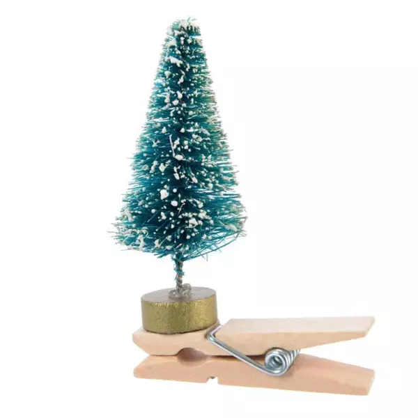 6er Set Klammern T�nnchen Gr�n