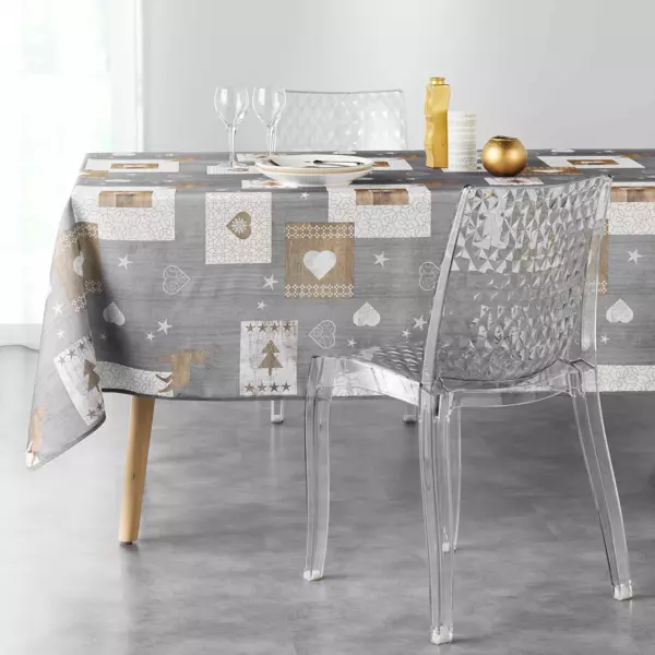 Tafelkleed rechthoekig (L240 cm) Augustin Grijs