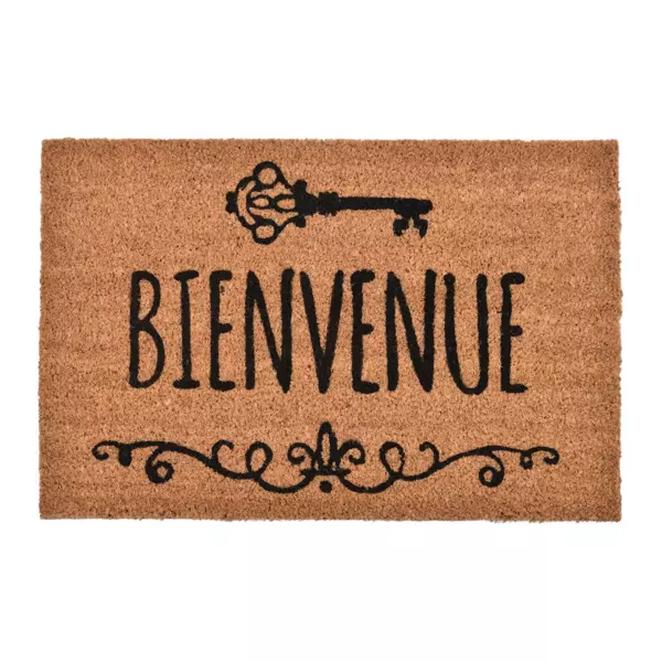 Fu�matte Kokosfasern (60 cm) Bienvenue Beige