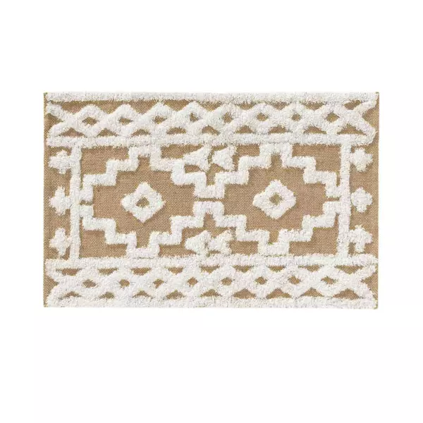 Alfombra yute (90 cm) Medine Beige