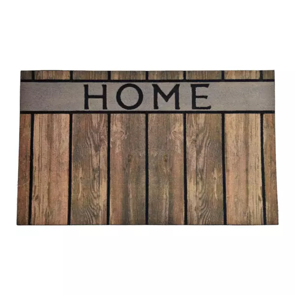 Fu�matte aus Gummi (75 cm) Home Braun