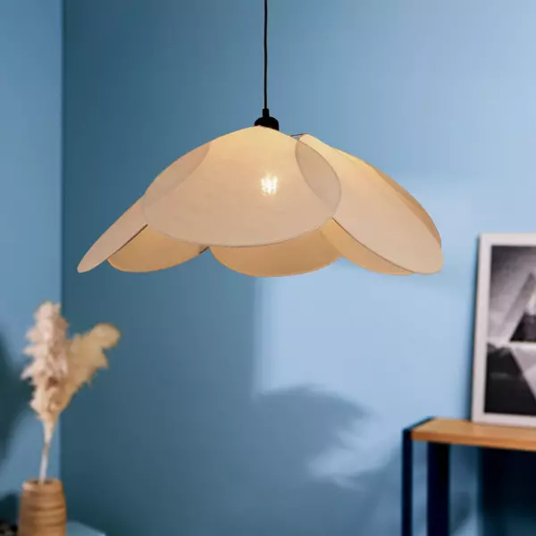Stofh�ngelampe P�tale (D69 cm) Luminosa Beige