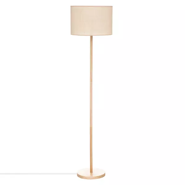 Lampadaire en bois (H150 cm) Della Beige