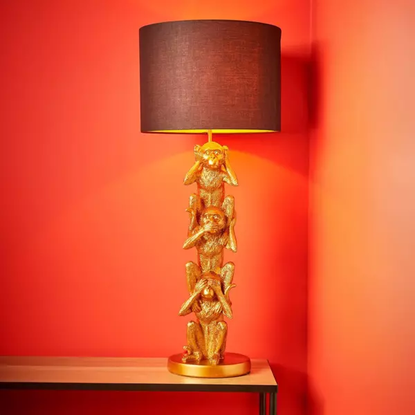 L�mpara de mesa Sagesse Oro