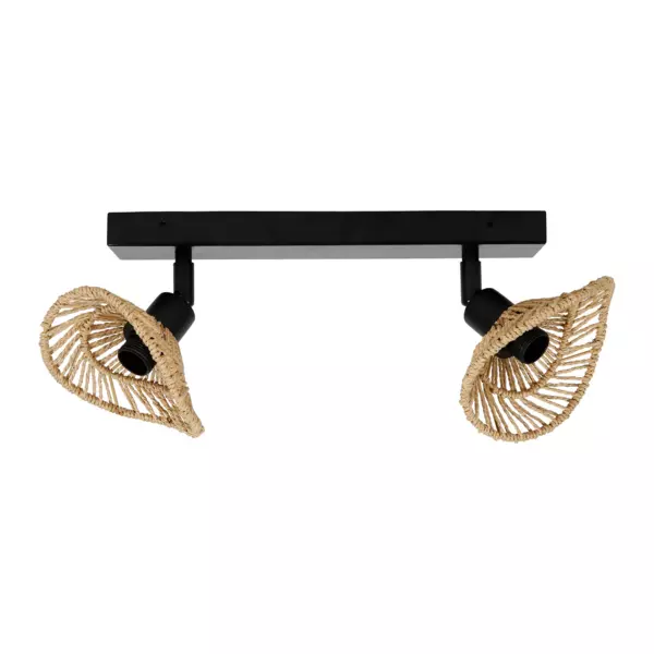 Deckenspots 2-flammig Ozana Beige