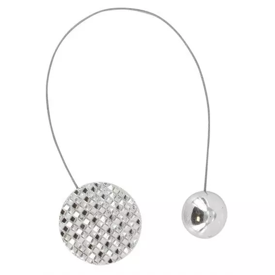 Embrasse rideau Newport Chrome