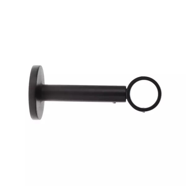 Supporto regolabile (L115 - L155 / D28) Lino Nero opaco