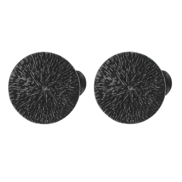 S�t med 2 sorte Archi gardinklemmer