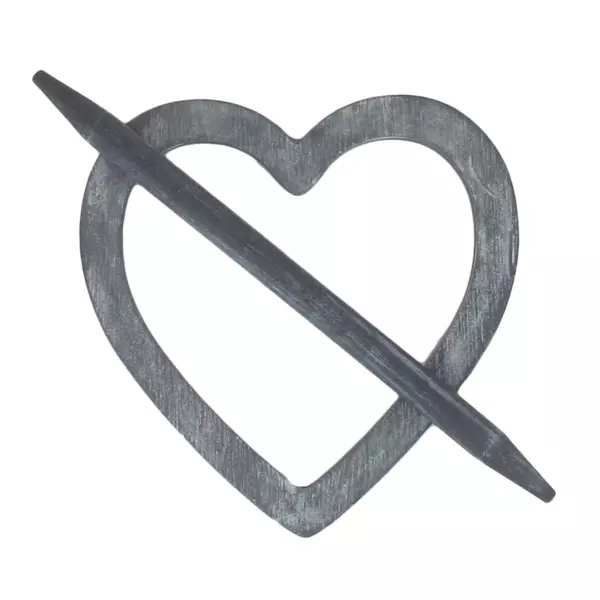 Raffhalter Vorhang Suzon Anthrazitgrau