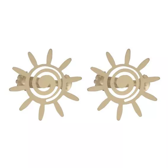 Lot de 2 pinces rideau Helios Or