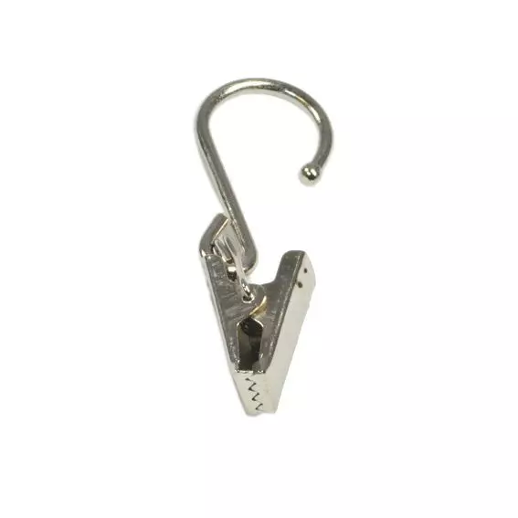 Lot de 8 pinces argent