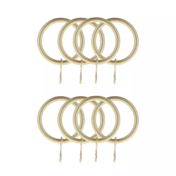 Set di 8 anelli per bastone per tenda (D20 mm) Jim Oro