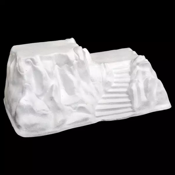 Base de village (45 x 26 cm) Montagne blanche