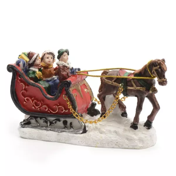 Ballade en traineau des enfants