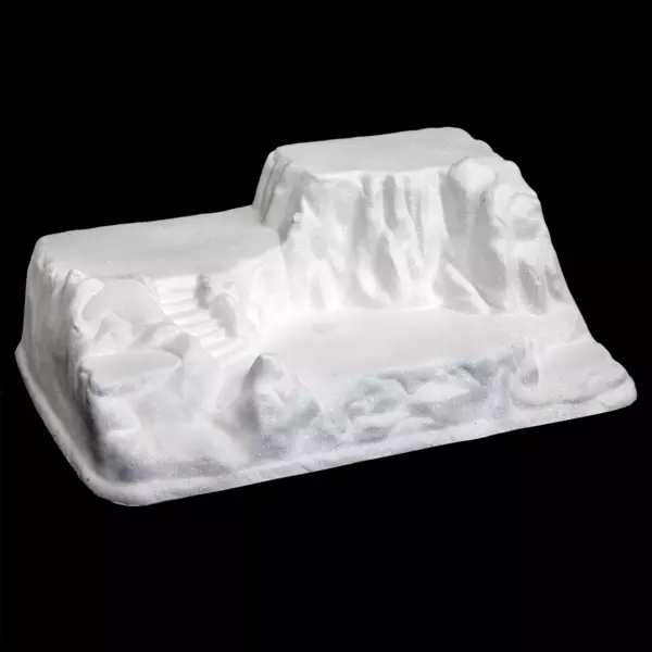 Base de village (54 x 40 cm) Montagne escalier