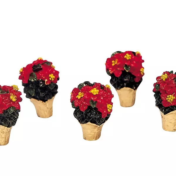 Accessori Lemax Set di 5 vasi di fiore