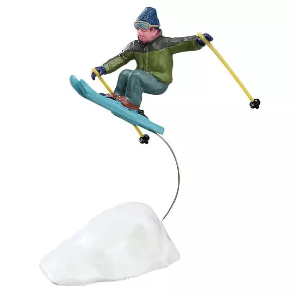 Personaje Lemax  Salto en ski