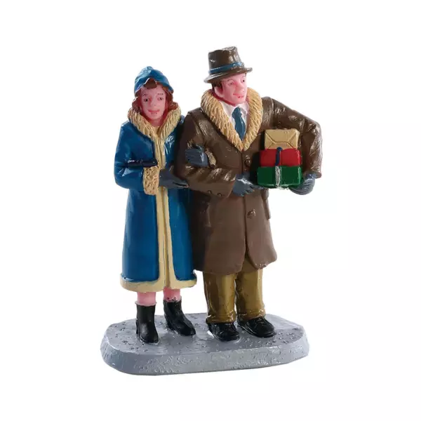 Personaggi Lemax Coppia di Natale
