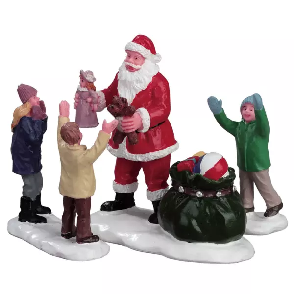 Personaggio Lemax Ciao Babbo Natale