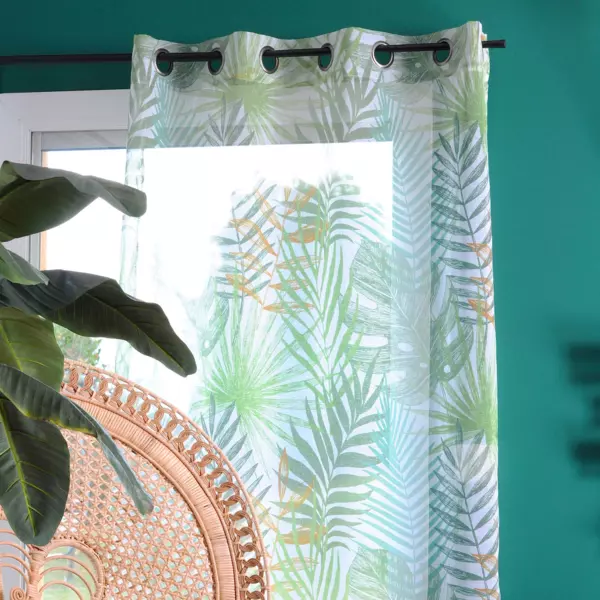 Gardine (140 x 260 cm) Exolu Gr�n