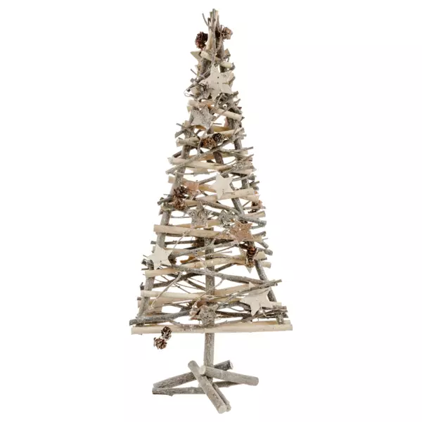 Albero di Natale di legno Coleen H57 cm