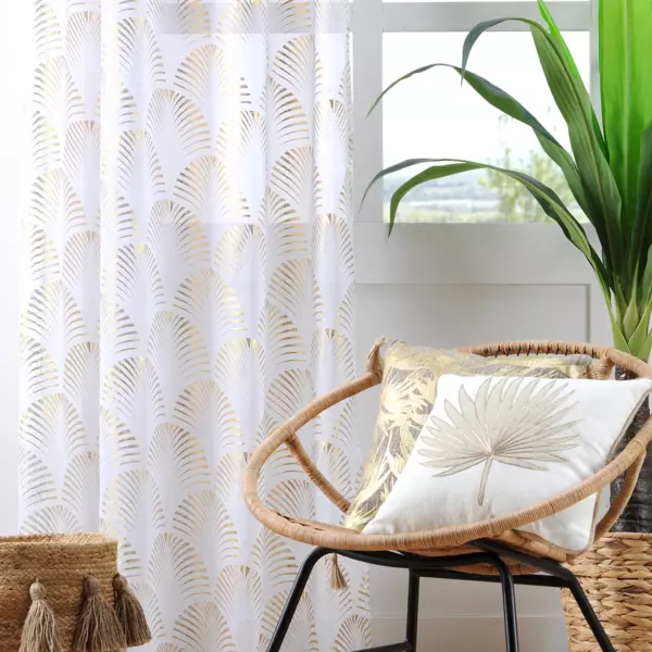 Tenda trasparente (140 x 260 cm) Maldives Oro