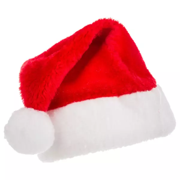 Bonnet de P�re No�l pour enfant Rouge