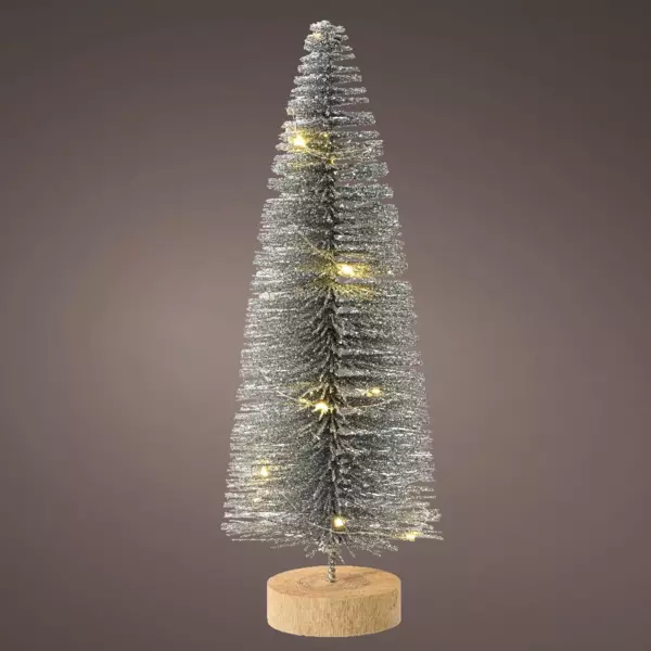 Albero di Natale luminoso Lidy 30 cm Argento