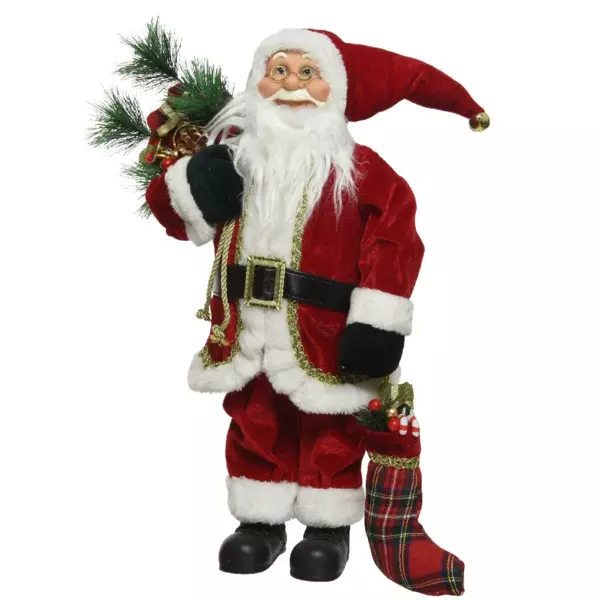 Kerstman Santa H45 cm