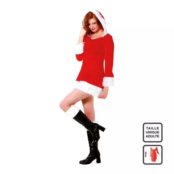 Déguisement Mère Noël Rouge