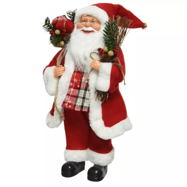 Babbo Natale Scintilla Alt. 45 cm