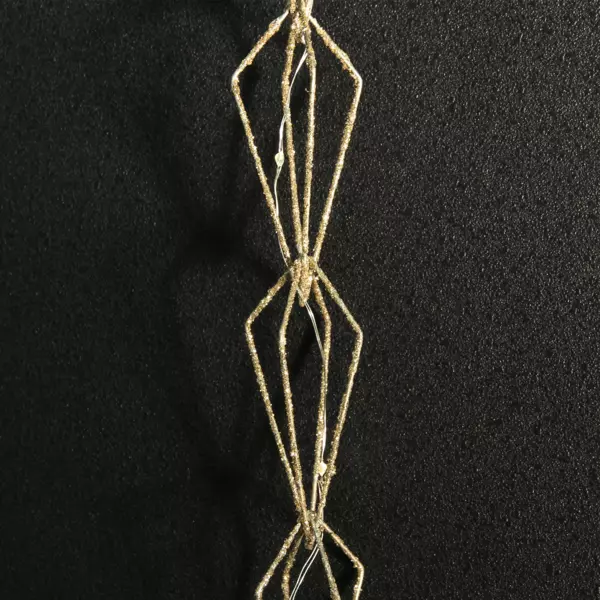 Lichterkette Diamanti Batteriebetrieben Warmwei�