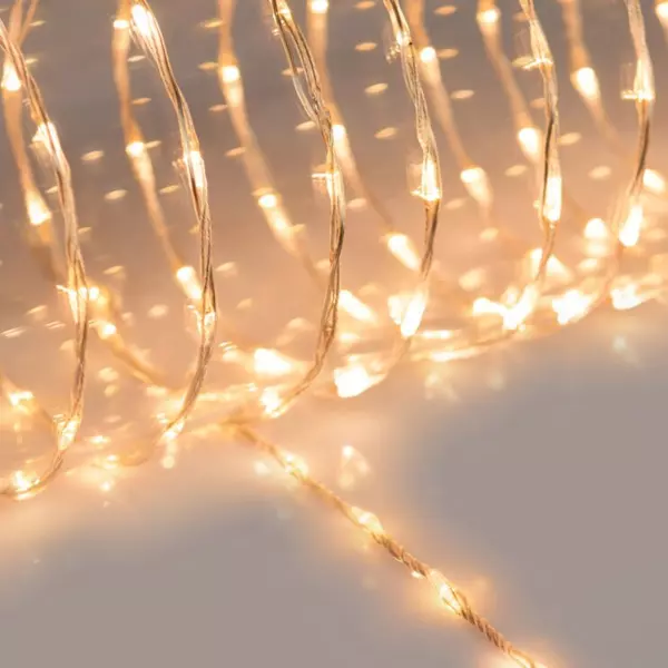 Micro-LED Lichterkette 24 m Warmwei� 800 LEDs Extra CT